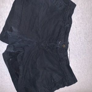 Black shorts
